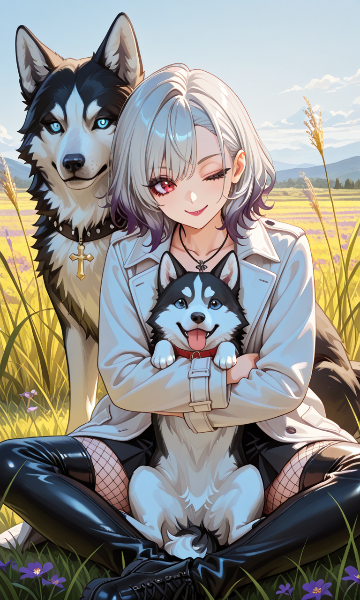 わんことわんこと私