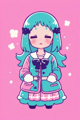 女の子