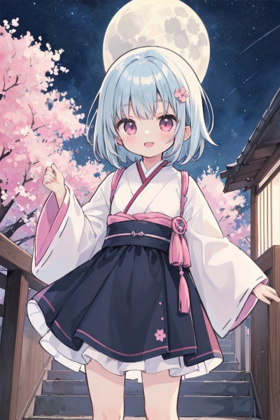 夜桜