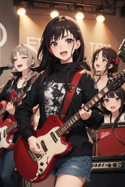 👩‍👩‍👧‍👧🎸🤘絵文字プロンプト👩‍👩‍👧‍👧🎸🤘