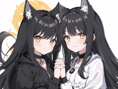 姉妹仲良し