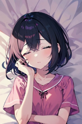 寝ている子