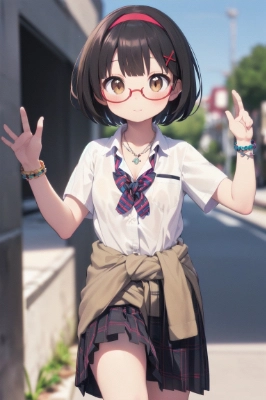 平成風女子高生
