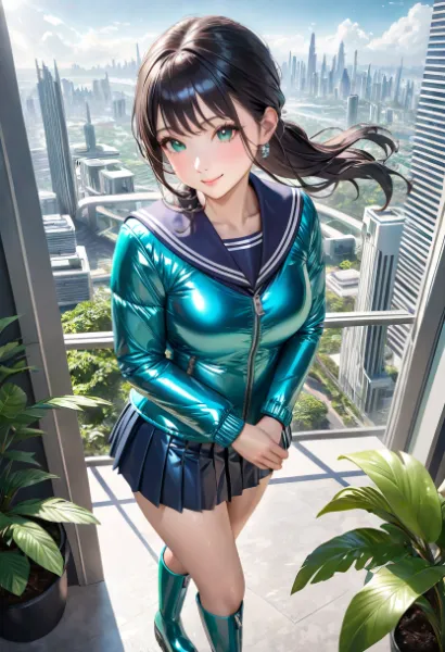 メタリックターコイズ２