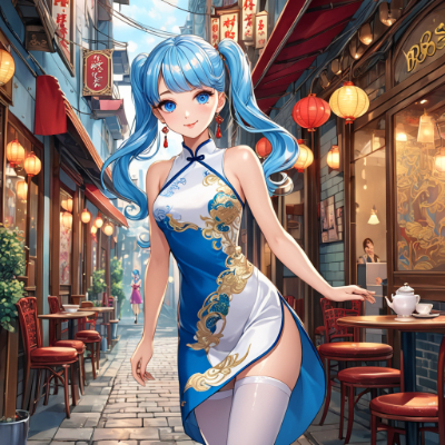 3時の青髪さん