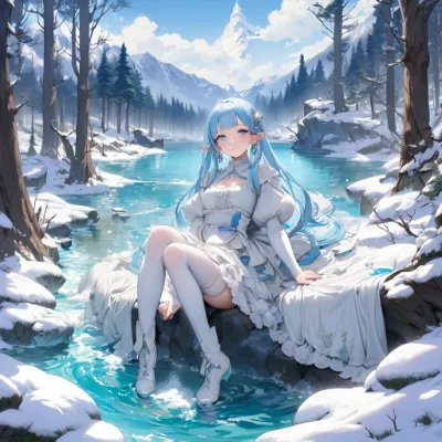 雪の森