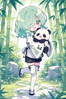パンダちゃんと竹林の小さな冒険