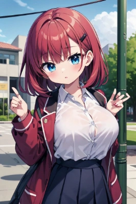 赤髪の女の子