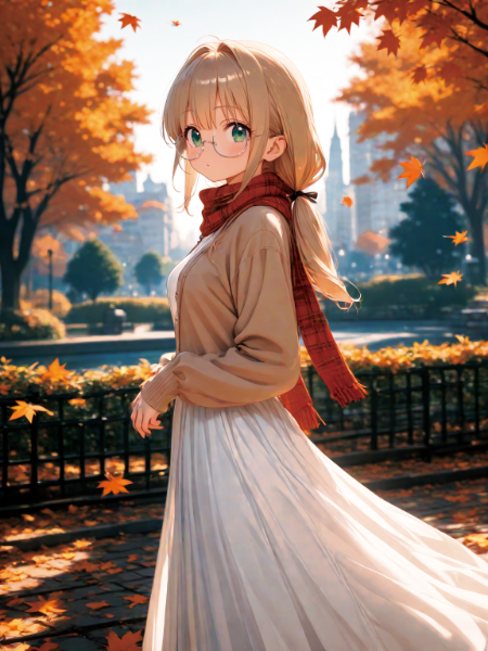 秋色ファッション