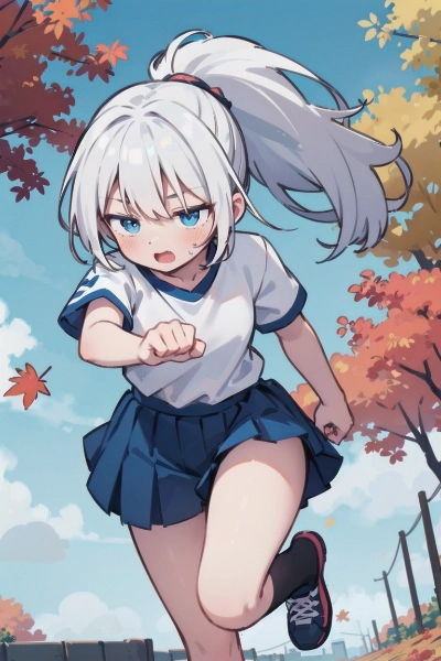 リレーの練習頑張らなくちゃ！