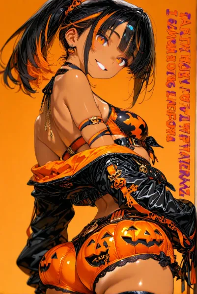 カボチャパンツお姉さん