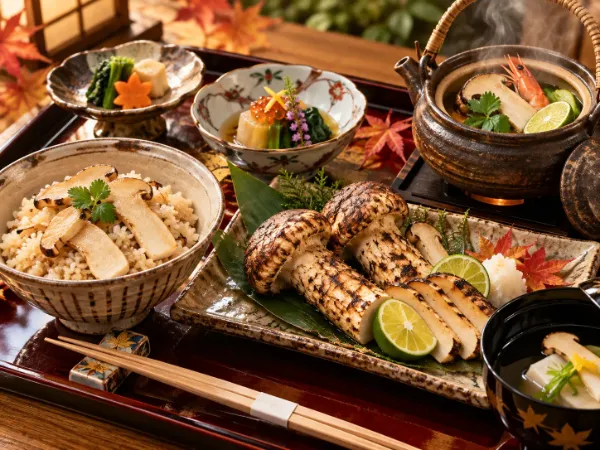 『松茸、調子に乗って御膳になりました。』