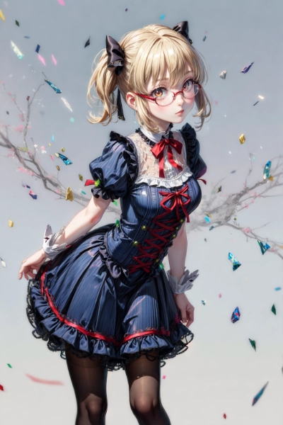 ブロンド眼鏡chan