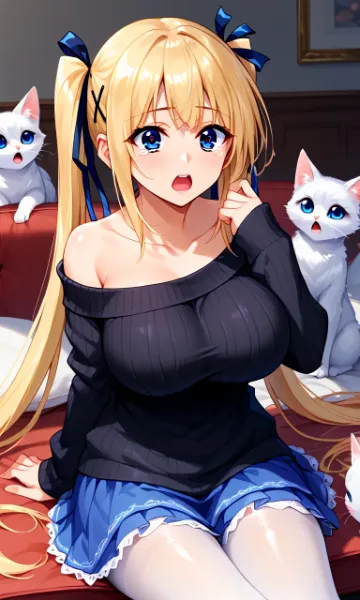 マリーちゃんとお猫様