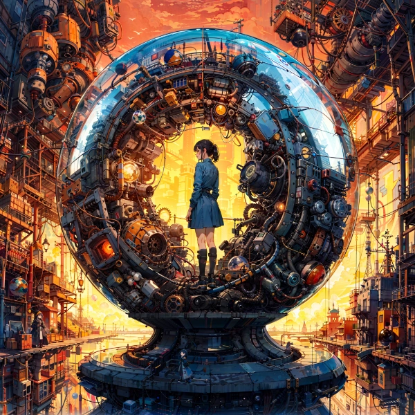 sphere-球体機械の心臓部