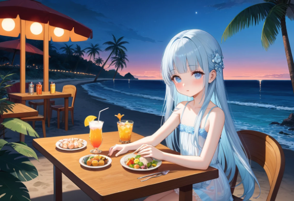 トロピカルナイトディナー♡