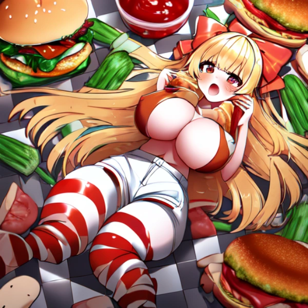 ハンバーガー娘