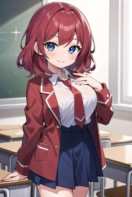 赤毛の女の子