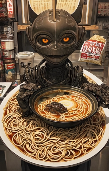 メカラーメン🍜