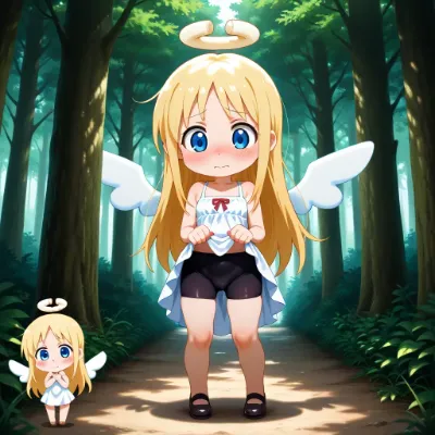 女の子じゃないよ、オス天使です