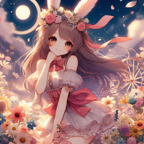 一緒に月まで跳ねてみる？