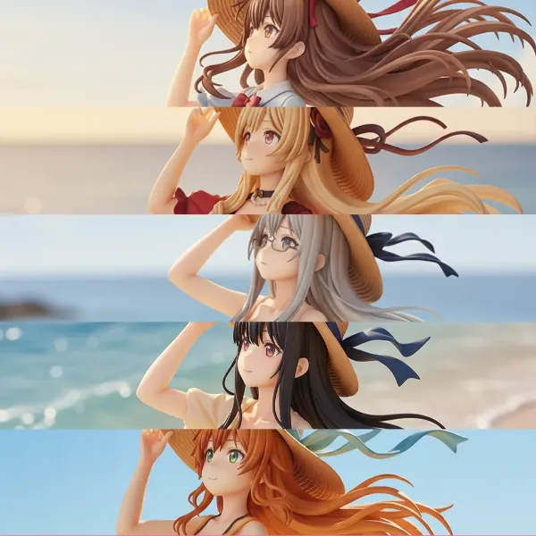 おま好きガールズ × 長髪