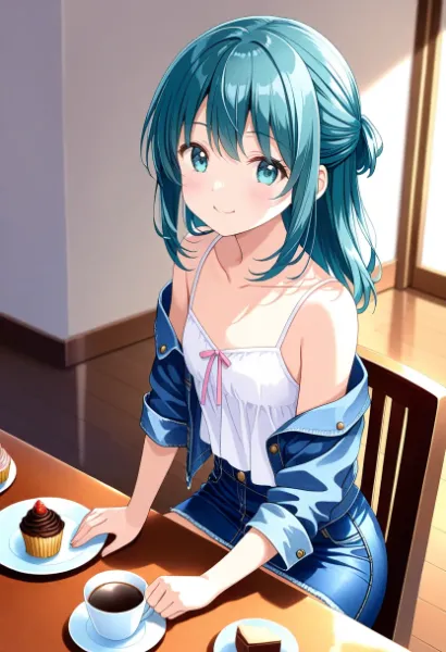 常磐アクア（お題：カップケーキ）