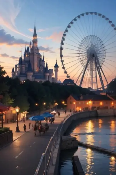 テーマパーク的なお城