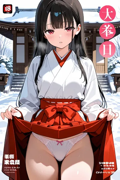 巫女マガジン（今日のぱんつ）