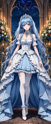 青髪のお姫様