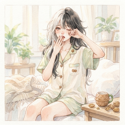 おはよー♪(くるみちゃん)
