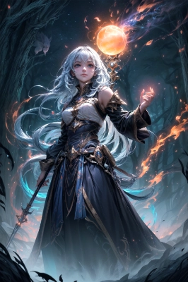 Wizard makes a mythical world comes to life