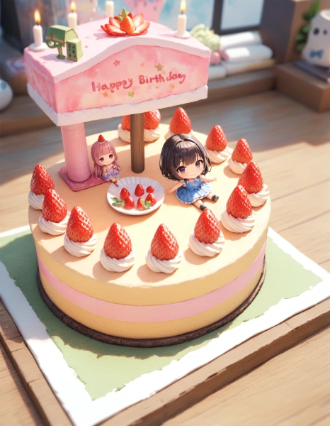 デコレーションケーキ