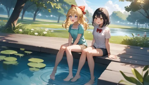 冷たくて気持ちいい～