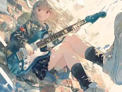 guitar girl