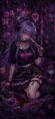 [流血有]ずっと一緒だよね？（しおん）