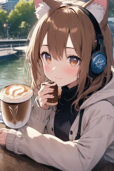 カフェラテアートと私 v3