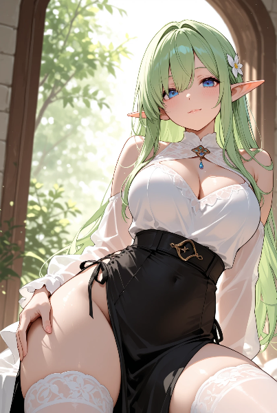 エルフのお姉さん