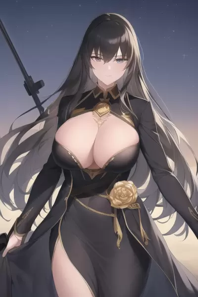 ライフルがなぜか生成されたお姉さん3