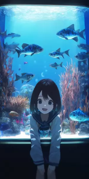 水族館の幽霊少女