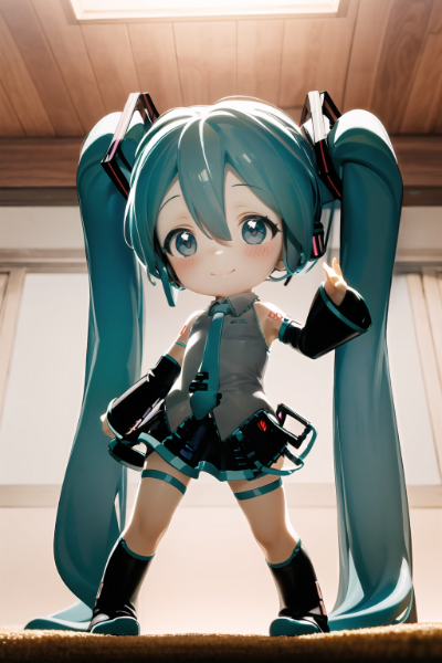 はぴミクさん（いつもの）