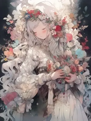 花と眠る