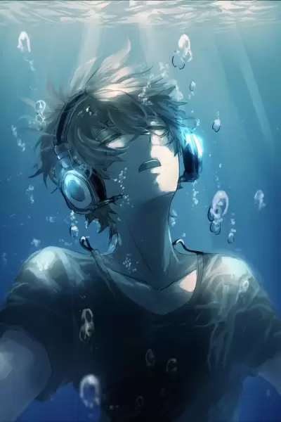 drown in music