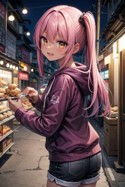 熱いうちに食べなきゃだよ