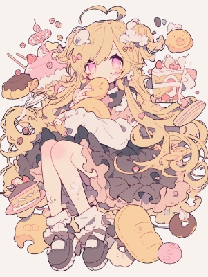 お菓子がいっぱい