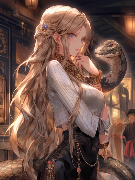 It\'s the Boa of the jewelry called KANOTOMI〜努力家に寄り添う宝石大蛇の精霊〜