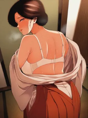 巫女さんの着替え