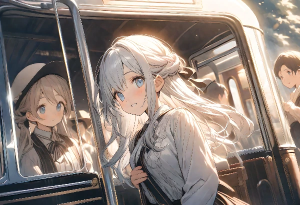 鉄道で二人旅