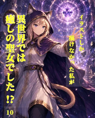 Kindle出版予告｜『イラストしか描けなかった私が──異世界では癒しの聖女でした!?』第10章 本日公開！