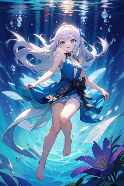 裸足の女神（４枚）